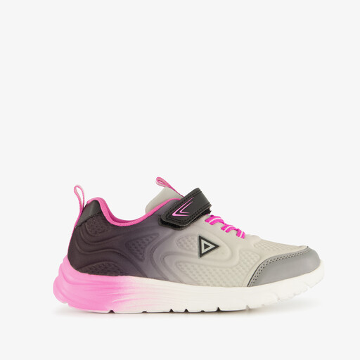 Meisjes sportschoenen zwart roze
