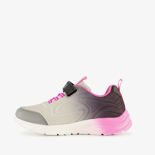 Meisjes sportschoenen zwart roze
