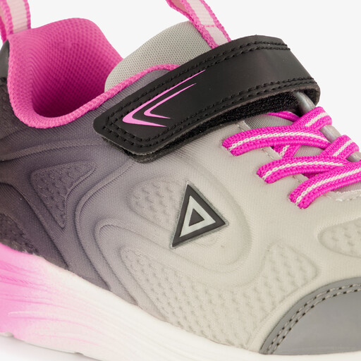 Meisjes sportschoenen zwart roze
