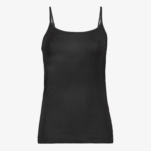 Dames singlet zwart