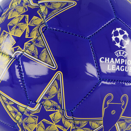 UEFA Champions League voetbal blauw goud