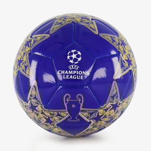 UEFA Champions League voetbal blauw goud