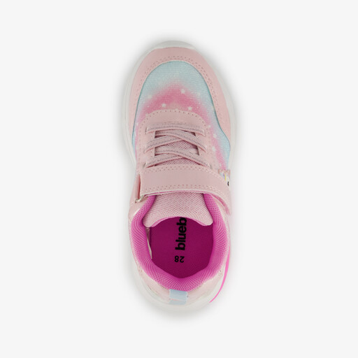 Blue box meisjes unicorn sneakers roze