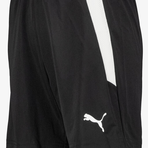 TeamLIGA kinder voetbalshort zwart