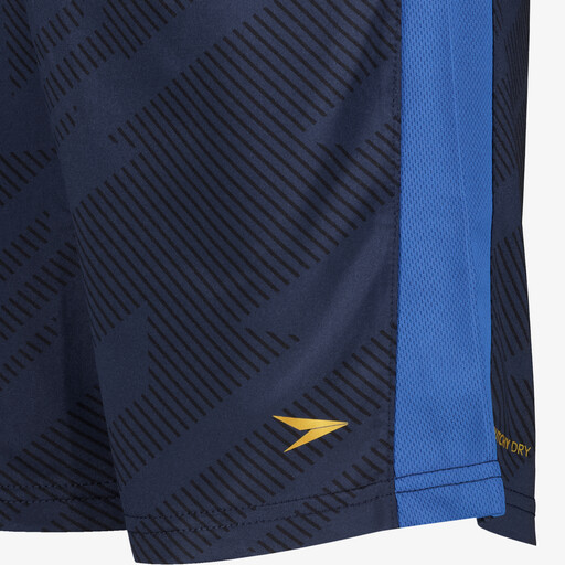 Kinder voetbalshort blauw