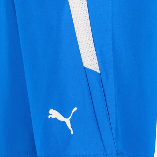 TeamLIGA kinder voetbalshort blauw