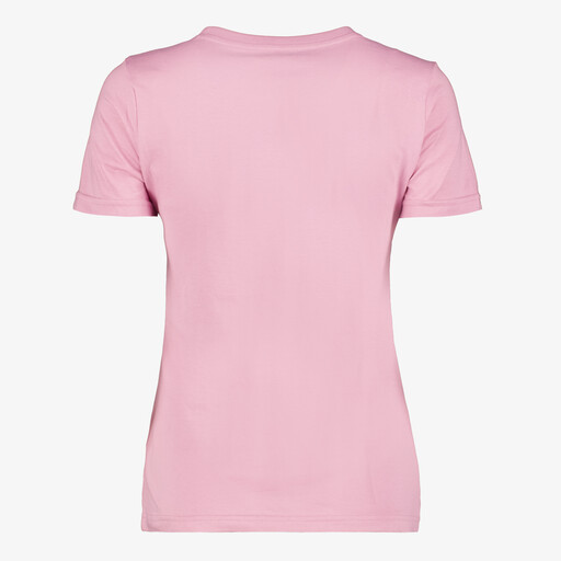 ESS Metallic No. 1 Logo dames sport T-shirt roze