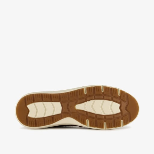 Suede heren instappers cognac