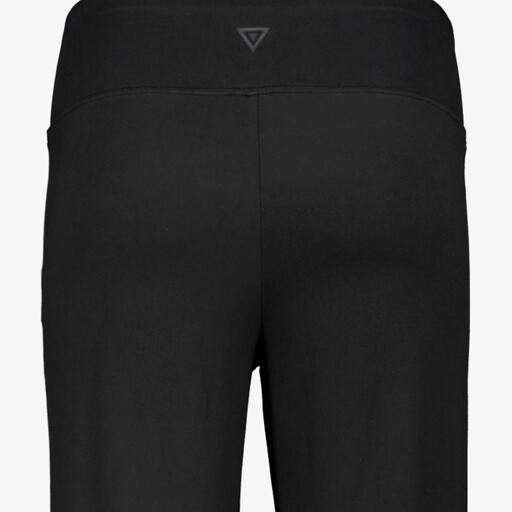 Dames wide leg yoga broek zwart