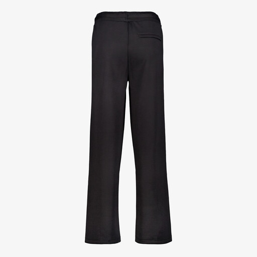Wide leg dames trainingsbroek zwart