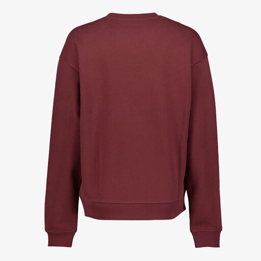 Dames sweater bordeauxrood