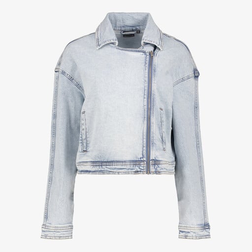 Dames denim spijkerjas blauw