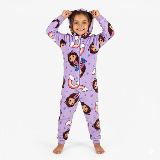 Kinder onesie lila