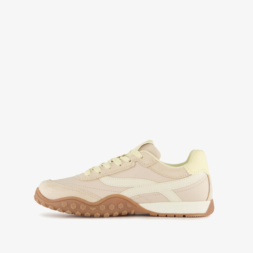 Dames sneakers beige bruin