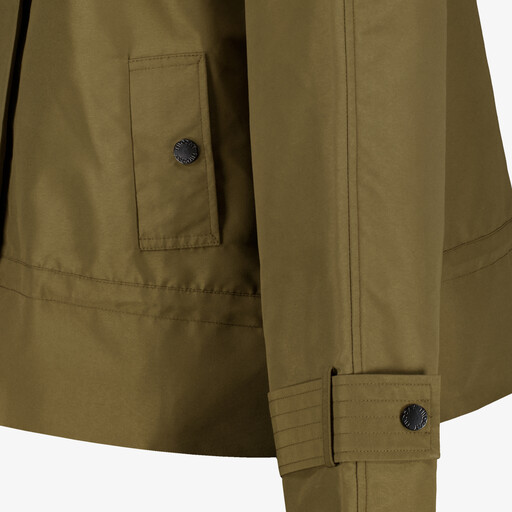 Korte dames jas groen