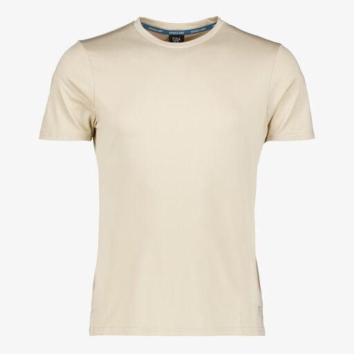 Dry heren padel T-shirt beige