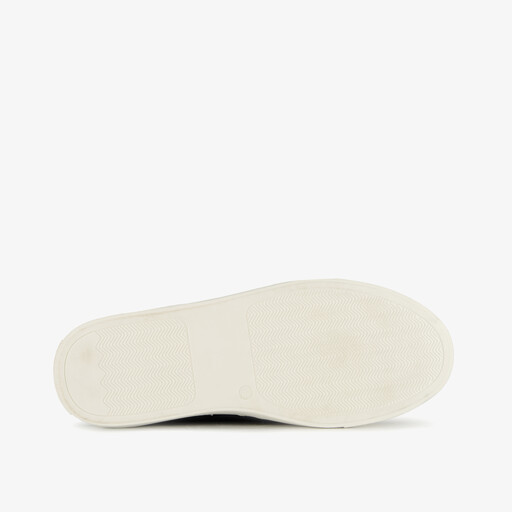 Suede heren instappers donkerblauw
