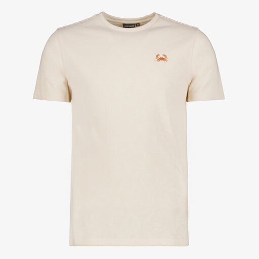 Heren T-shirt creme