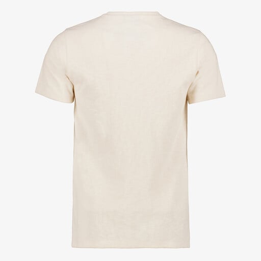 Heren T-shirt creme
