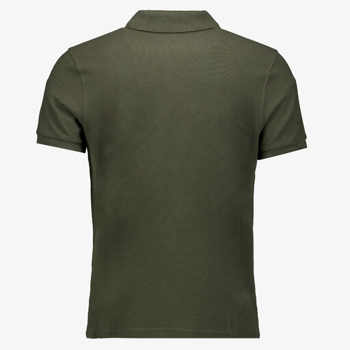 Heren polo donkergroen