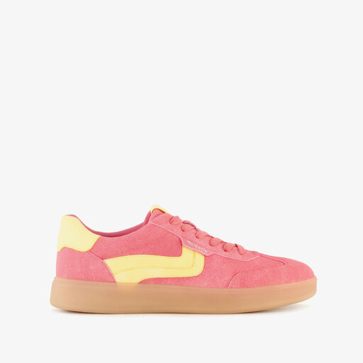 Dames sneakers roze geel