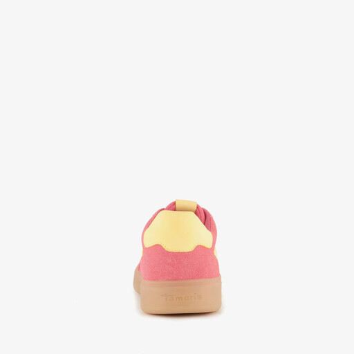 Dames sneakers roze geel