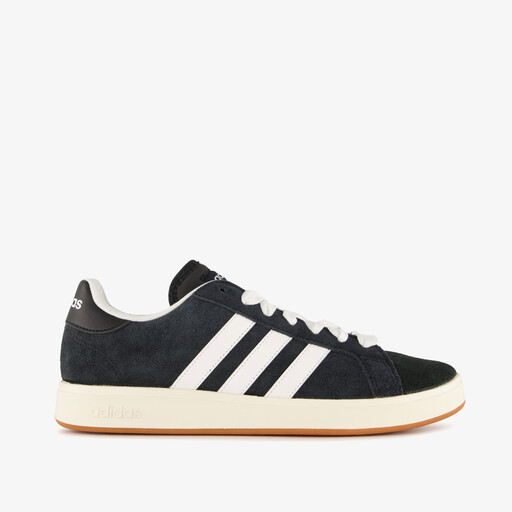 Grand Court Base 00s heren sneakers zwart