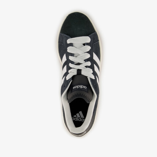 Grand Court Base 00s heren sneakers zwart