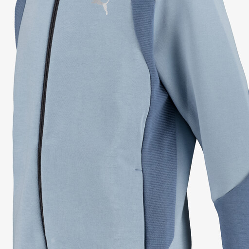 Evostripe kinder hoodie blauw