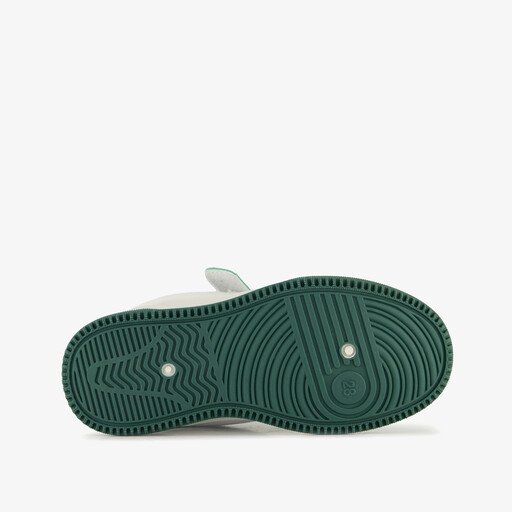 Kinder sneakers wit groen