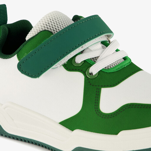 Kinder sneakers wit groen