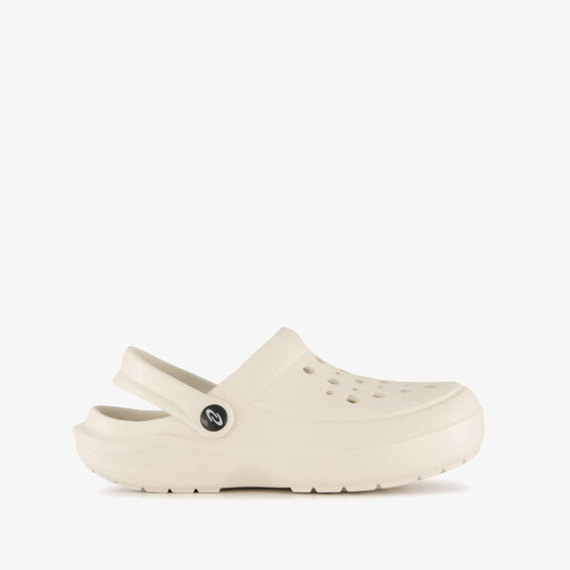 Dames klompen beige