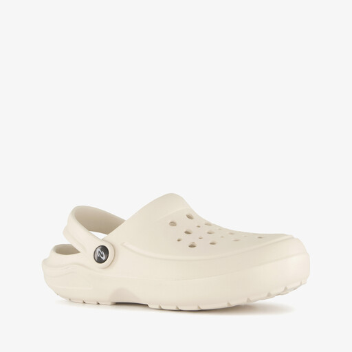Dames klompen beige