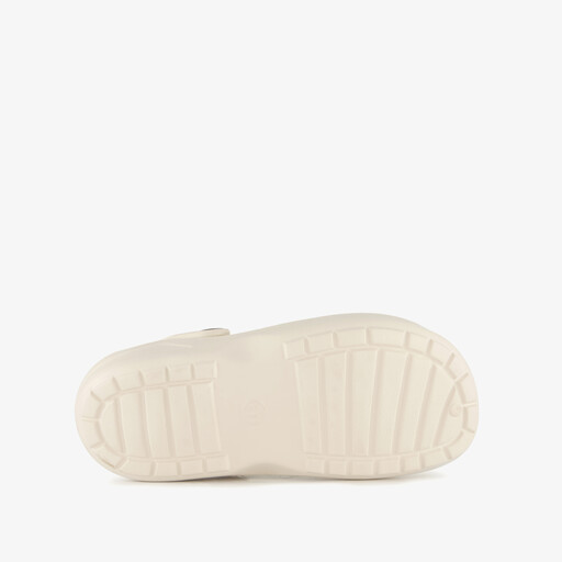 Dames klompen beige