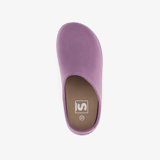 Dames klompen paars