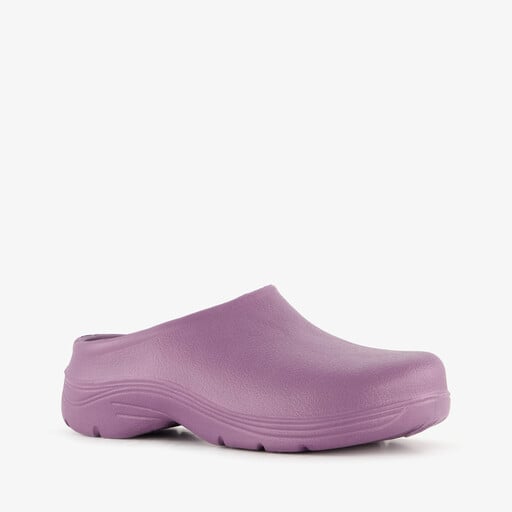 Dames klompen paars