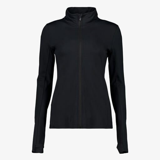 Dames trainingsjas zwart