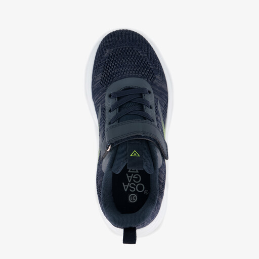 Kinder sportschoenen blauw geel