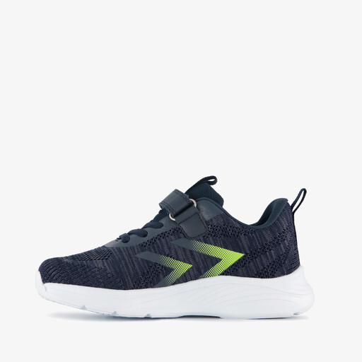 Kinder sportschoenen blauw geel