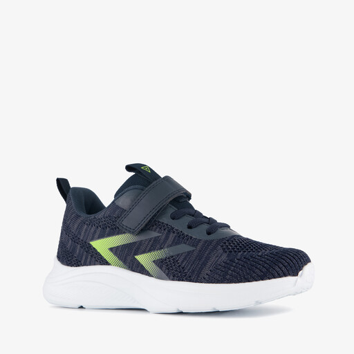 Kinder sportschoenen blauw geel