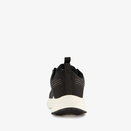Heren hardloopschoenen zwart wit