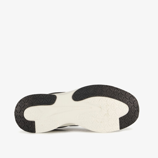 Heren hardloopschoenen zwart wit