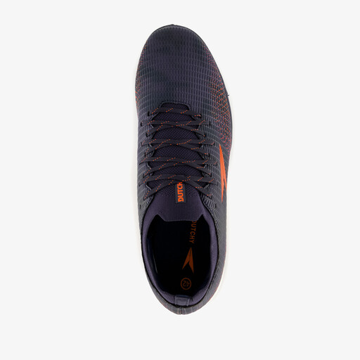 IC heren voetbalschoenen blauw oranje