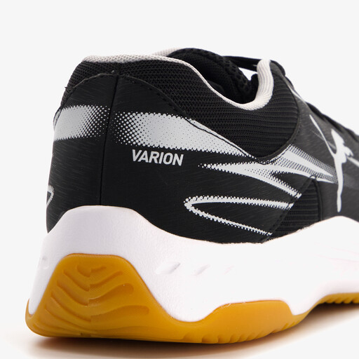 Varion II heren indoorschoenen zwart wit