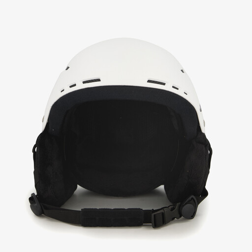 Kinder skihelm wit