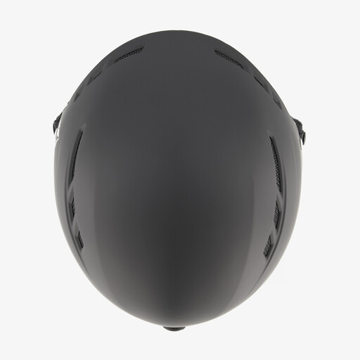Heren dames skihelm zwart