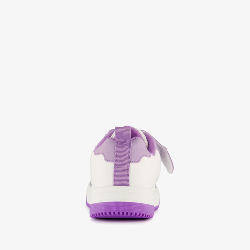 Meisjes sneakers wit paars