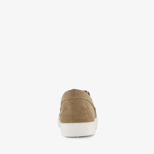 Heren instappers beige