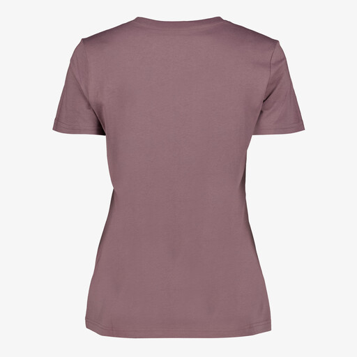 ESS Metallic No. 1 Logo dames sport T-shirt paars
