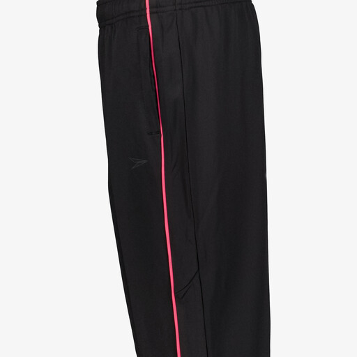 Meisjes trainingsbroek zwart roze